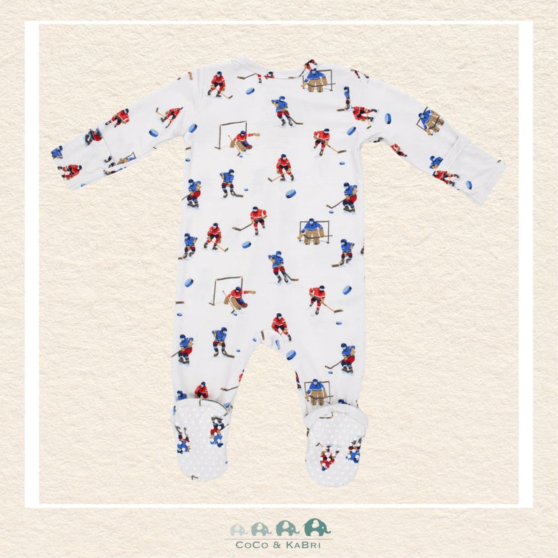 Hockey Players - 2 Way Zipper Footie HPL, CoCo & KaBri Children's Boutique, Brooks Alberta Canada
