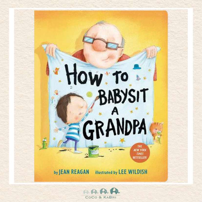 How to Babysit a Grandpa - Boardbook, CoCo & KaBri Children's Boutique