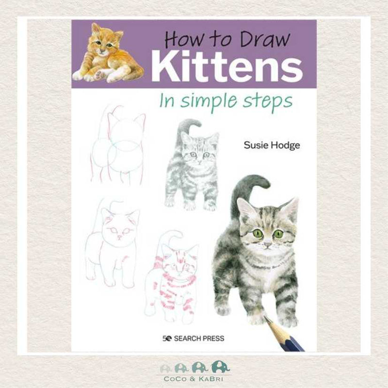 How to Draw Kittens in simple steps, CoCo & KaBri Children's Boutique