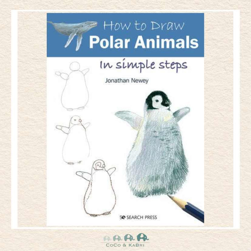 How to Draw Polar Animals in Simple Steps, CoCo & KaBri Children's Boutique