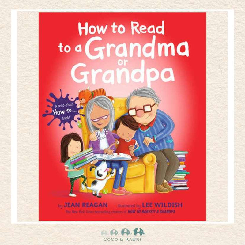 How To Series How to Read to a Grandma or Grandpa - Hardcover, CoCo & KaBri Children's Boutique