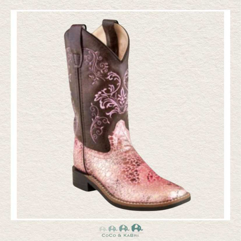 Jama Old West Children's Cowboy Boot (BRF3), CoCo & KaBri Children's Boutique