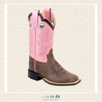 Jama Old West:Children/Youth Cowboy Boots - Pink, CoCo & KaBri Children's Boutique, Brooks Alberta Canada