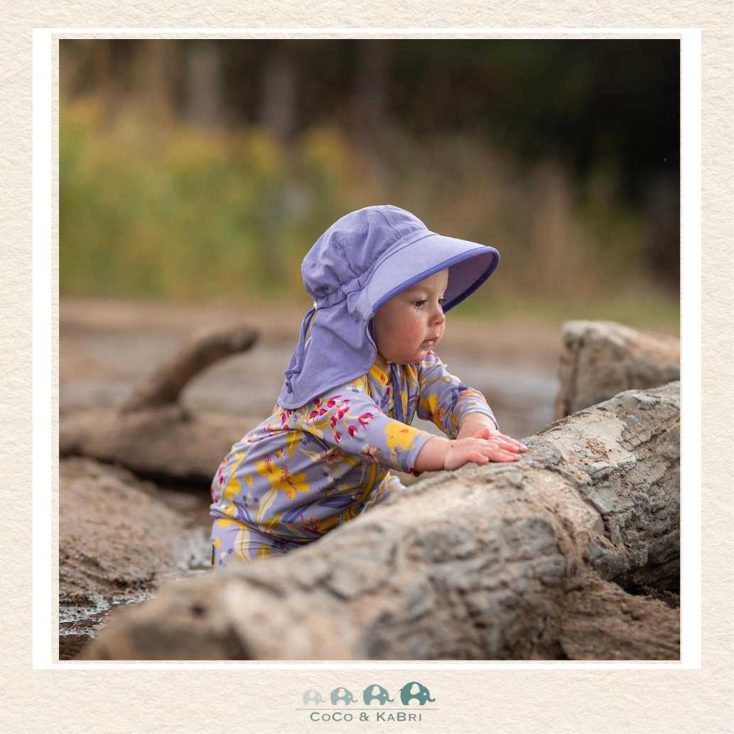 Jan & Jul Aqua Dry Bucket Hat - Purple, CoCo & KaBri Children's Boutique