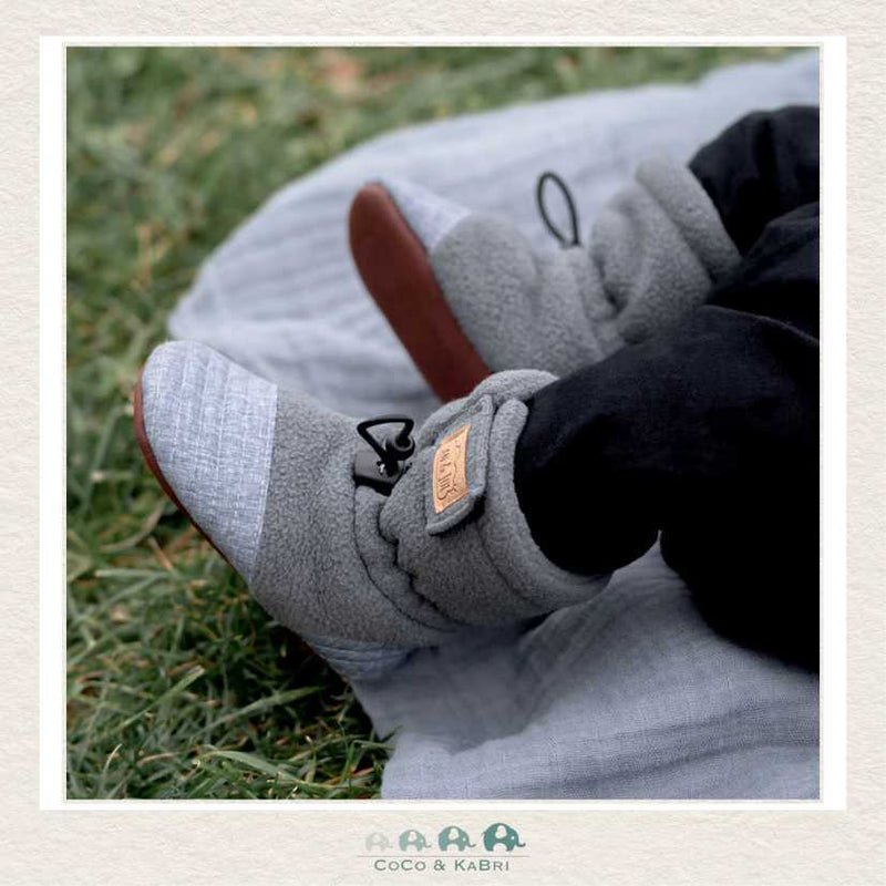   🇨🇦 Jan & Jul Baby Stay - Put Cozy Booties | Black, CoCo & KaBri Children's Boutique