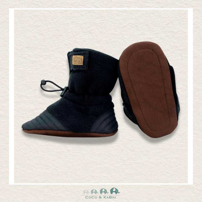   🇨🇦 Jan & Jul Baby Stay - Put Cozy Booties | Black, CoCo & KaBri Children's Boutique