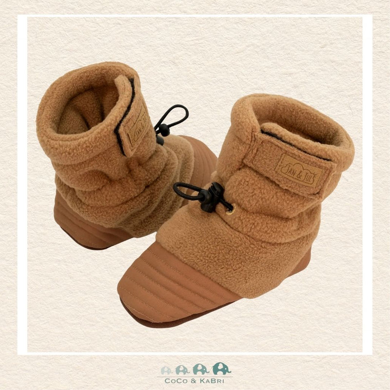 🇨🇦 Jan & Jul Baby Stay - Put Cozy Booties | Brown Bear, CoCo & KaBri Children's Boutique