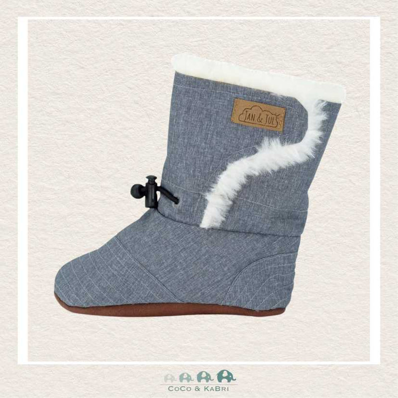   🇨🇦 Jan & Jul Baby Stay - Put Winter Booties | Heather Gray, CoCo & KaBri Children's Boutique
