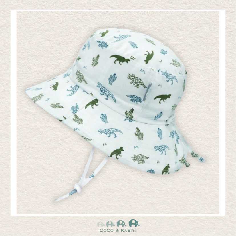   🇨🇦 Jan & Jul: Grow With Me Cotton Bucket Hat - Dinosaur, CoCo & KaBri Children's Boutique