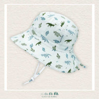 Jan & Jul: Grow With Me Cotton Bucket Hat - Dinosaur, CoCo & KaBri Children's Boutique