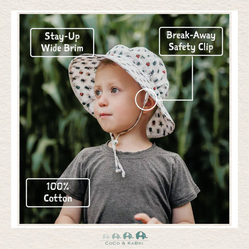   🇨🇦 Jan & Jul: Grow With Me Cotton Bucket Hat - Dinosaur, CoCo & KaBri Children's Boutique