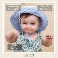   🇨🇦 Jan & Jul: Grow With Me Cotton Bucket Hat - Olive Khaki, CoCo & KaBri Children's Boutique