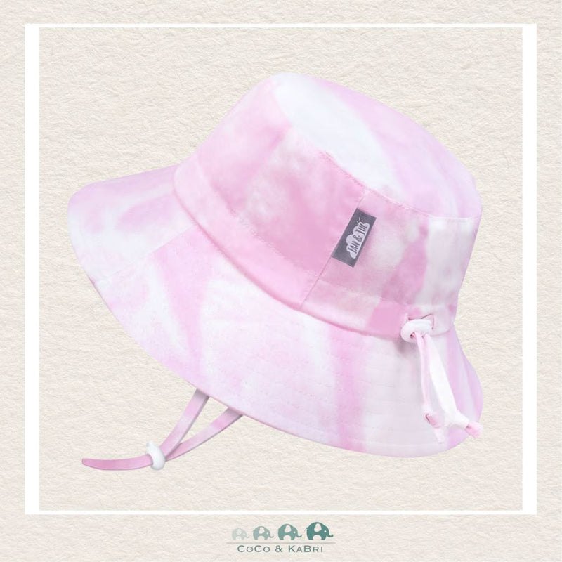 🇨🇦 Jan & Jul: Kids Cotton Bucket Hats - Pink tye die, CoCo & KaBri Children's Boutique