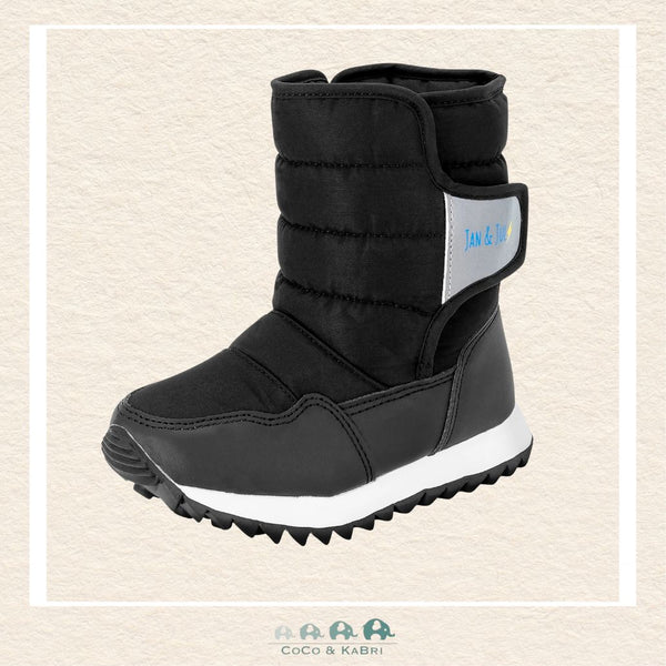 Jan & Jul Kids Tall Puffy Winter Boots | Black, CoCo & KaBri Children's Boutique, Brooks Alberta Canada