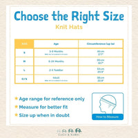 🇨🇦 Jan & Jul Knit Bear Hat - Vanilla Cream, CoCo & KaBri Children's Boutique