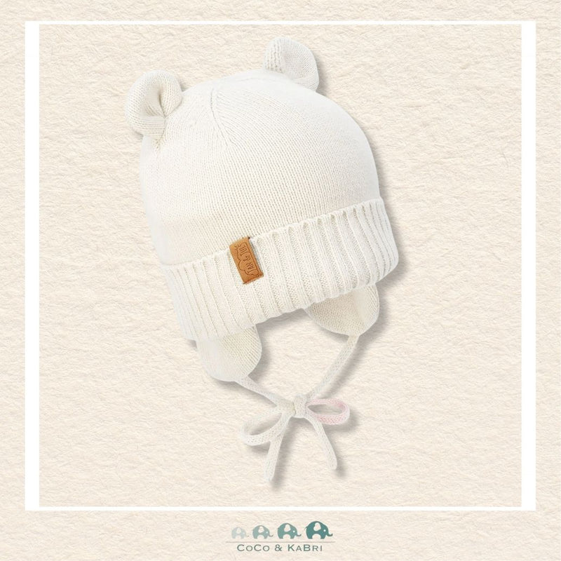🇨🇦 Jan & Jul Knit Bear Hat - Vanilla Cream, CoCo & KaBri Children's Boutique