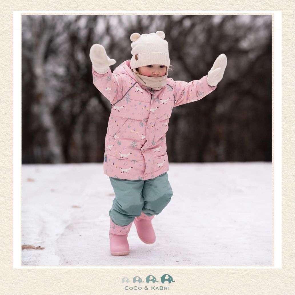 🇨🇦 Jan & Jul Knit Bear Hat - Vanilla Cream, CoCo & KaBri Children's Boutique