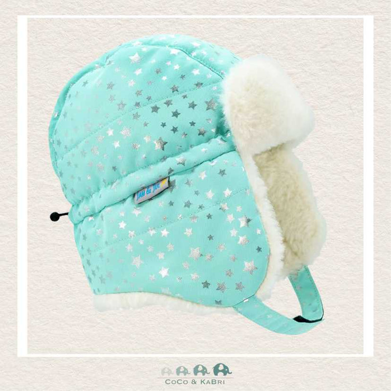   🇨🇦 Jan & Jul Toasty - Dry Trapper Hat - Mint Star, CoCo & KaBri Children's Boutique