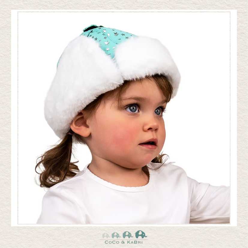   🇨🇦 Jan & Jul Toasty - Dry Trapper Hat - Mint Star, CoCo & KaBri Children's Boutique