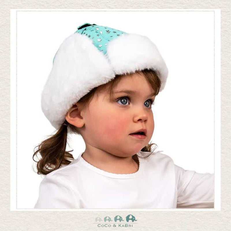   🇨🇦 Jan & Jul Toasty - Dry Trapper Hat - Mint Star, CoCo & KaBri Children's Boutique