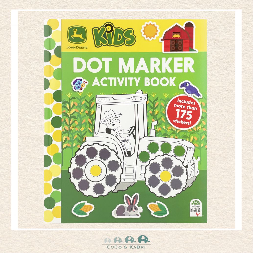 John Deere Kids Dot Marker Activity Book, CoCo & KaBri Children's Boutique, Brooks Alberta Canada