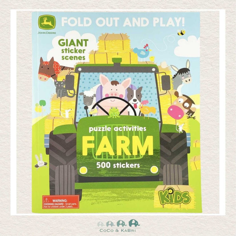 John Deere Kids Farm: 500 Stickers and Puzzle Activities, CoCo & KaBri Children's Boutique