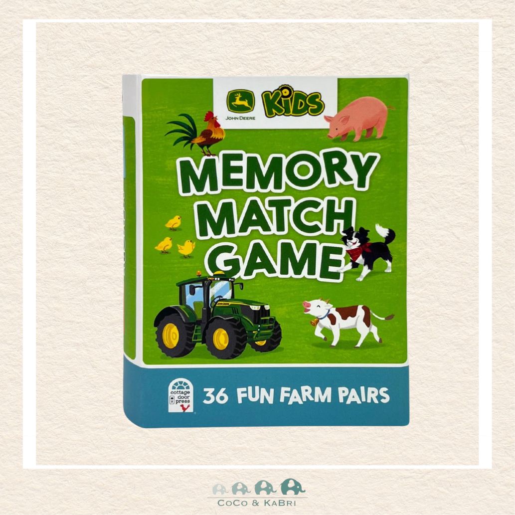 John Deere Kids Memory Match Game, CoCo & KaBri Children's Boutique