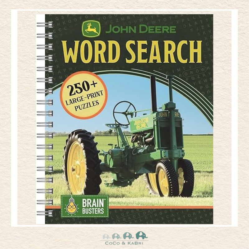 John Deere Word Search, CoCo & KaBri Children's Boutique