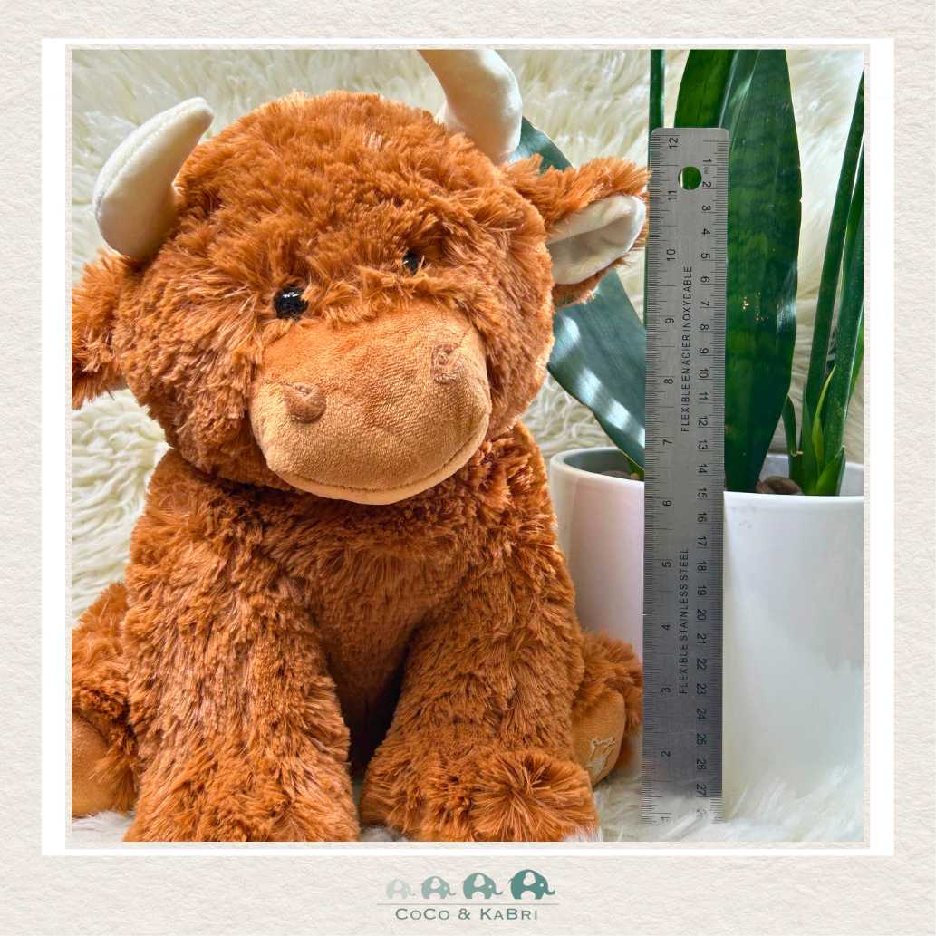 Jomanda: Brown Highland Cow Plush Large - 30cm, CoCo & KaBri Children's Boutique