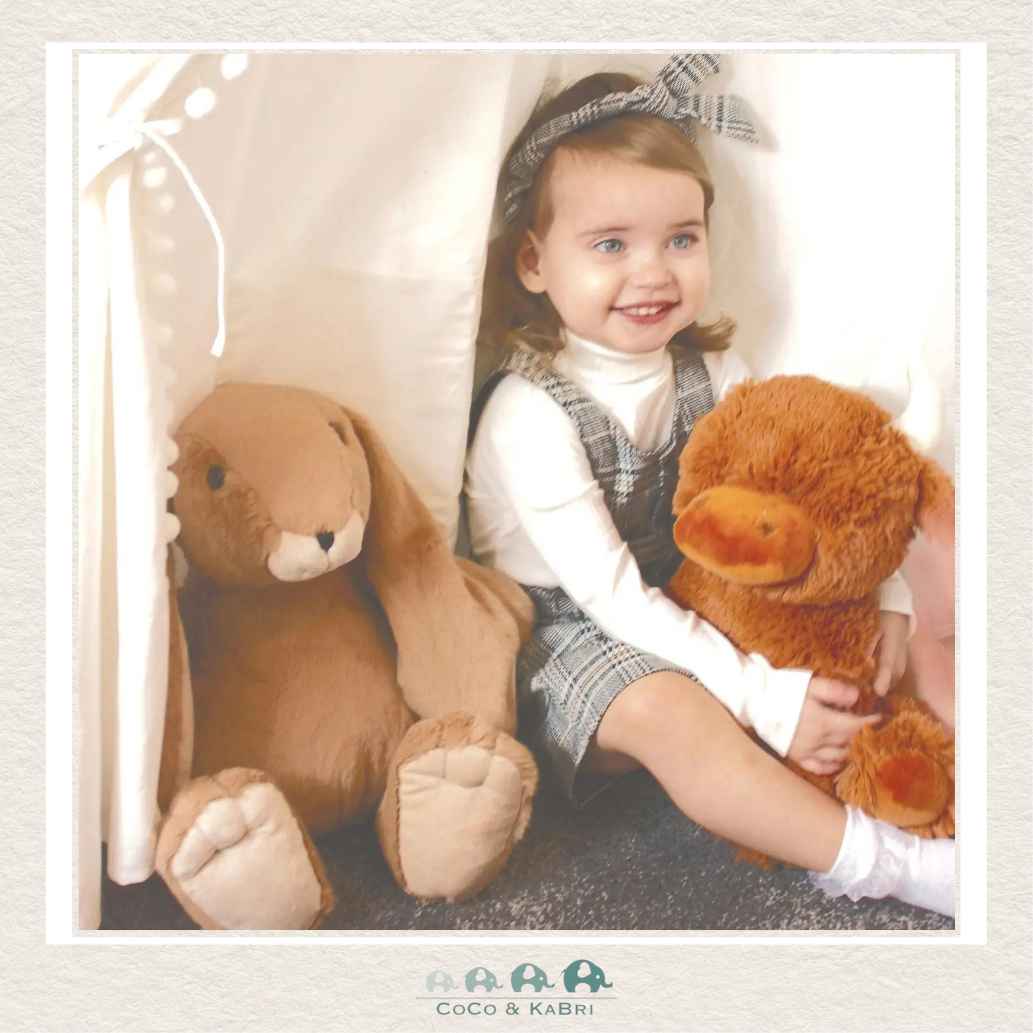 Jomanda: Brown Highland Cow Plush Large - 30cm, CoCo & KaBri Children's Boutique