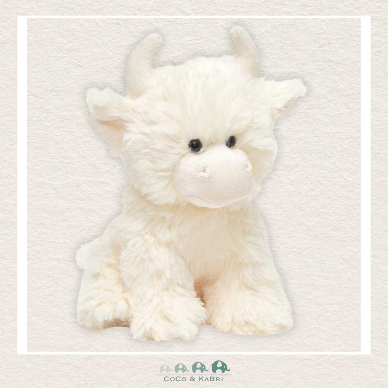 Jomanda: Soft Toy Highland Cream Coo Cow - White 30cm, CoCo & KaBri Children's Boutique