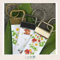Keychain Wristlet - Green Floral, CoCo & KaBri Children's Boutique