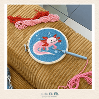 Kikkerland: Punch Needle - Axolotl, CoCo & KaBri Children's Boutique, Brooks Alberta Canada