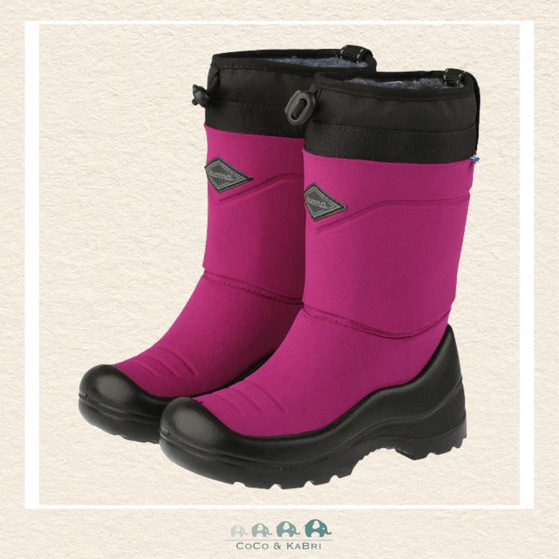 Kuoma: Lumilukko Musta Winter Boot - Boysenberry, CoCo & KaBri Children's Boutique