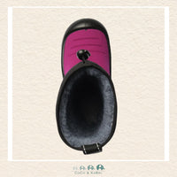 Kuoma: Lumilukko Musta Winter Boot - Boysenberry, CoCo & KaBri Children's Boutique