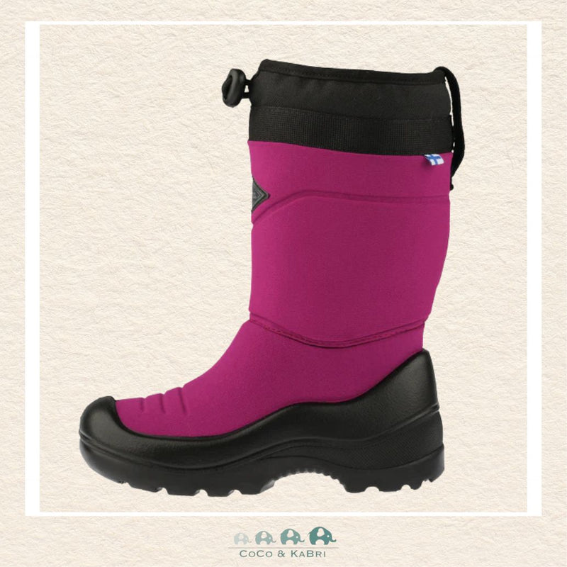 Kuoma: Lumilukko Musta Winter Boot - Boysenberry, CoCo & KaBri Children's Boutique