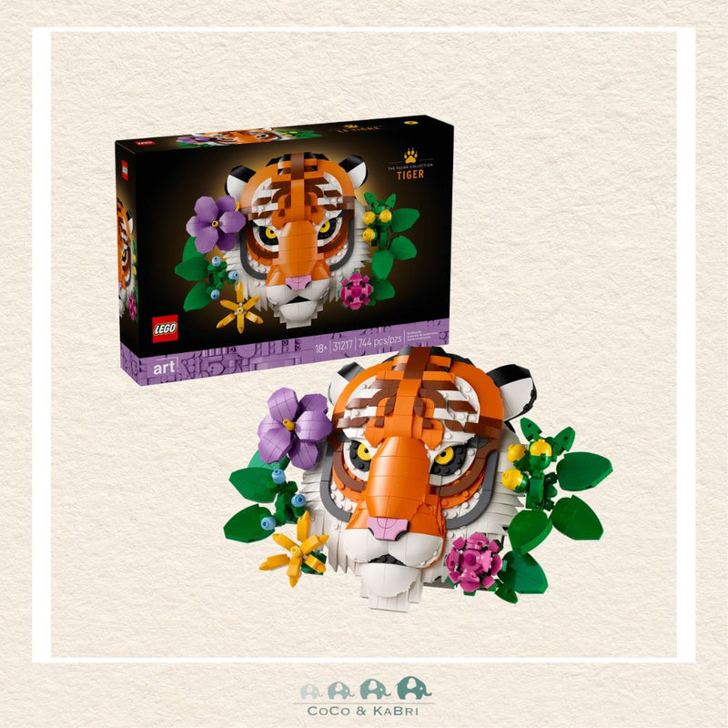 LEGO® Art The Fauna Collection – Tiger, CoCo & KaBri Children's Boutique