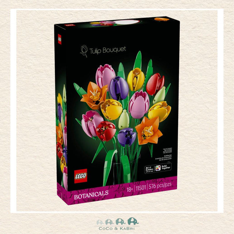 LEGO® Botanicals Tulip Bouquet, CoCo & KaBri Children's Boutique, Brooks Alberta Canada