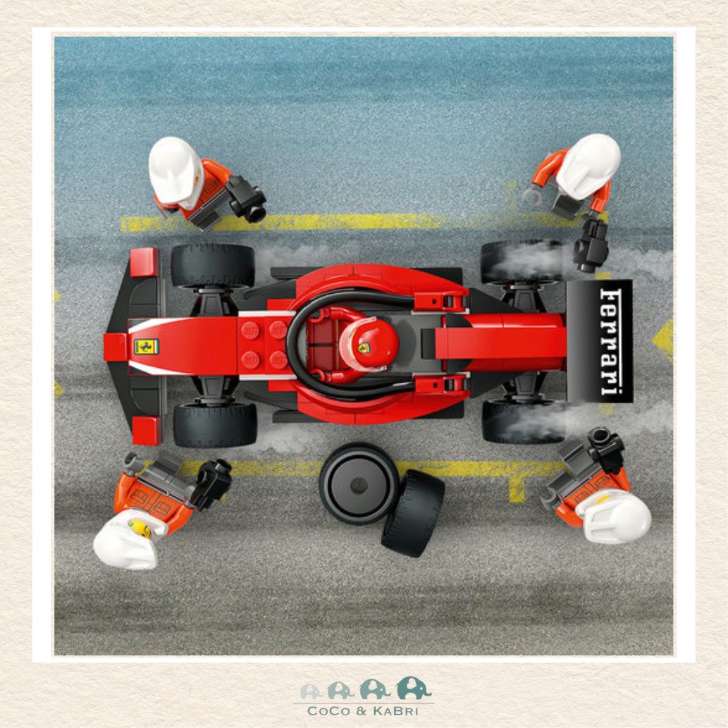 LEGO® City F1® Pit Stop & Pit Crew with Ferrari Car, CoCo & KaBri Children's Boutique, Brooks Alberta Canada