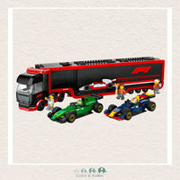 LEGO® City F1® Truck with RB20 & AMR24 F1® Cars playset, CoCo & KaBri Children's Boutique