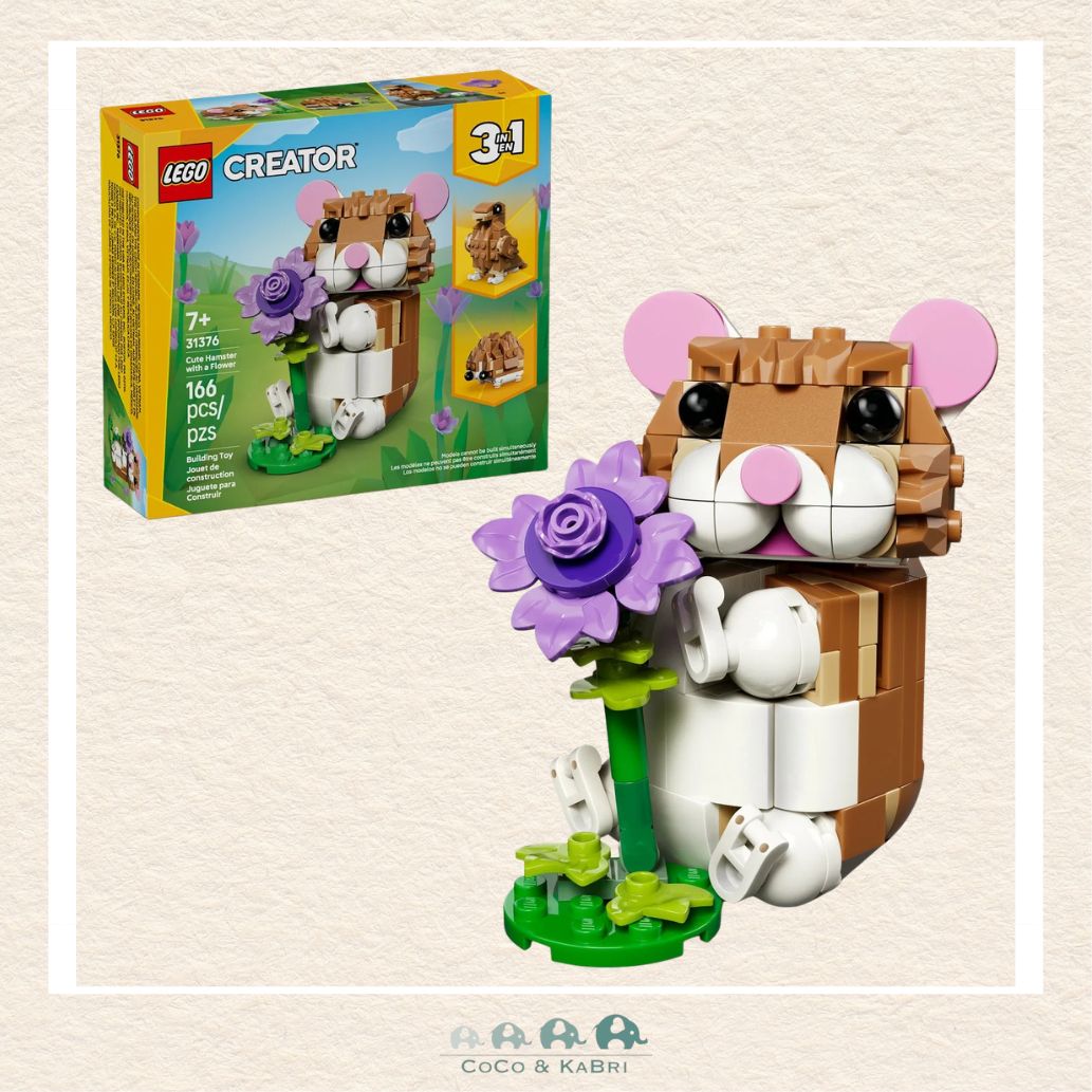 LEGO® Creator Cute Hamster with a Flower *Coming Soon*, CoCo & KaBri Children's Boutique