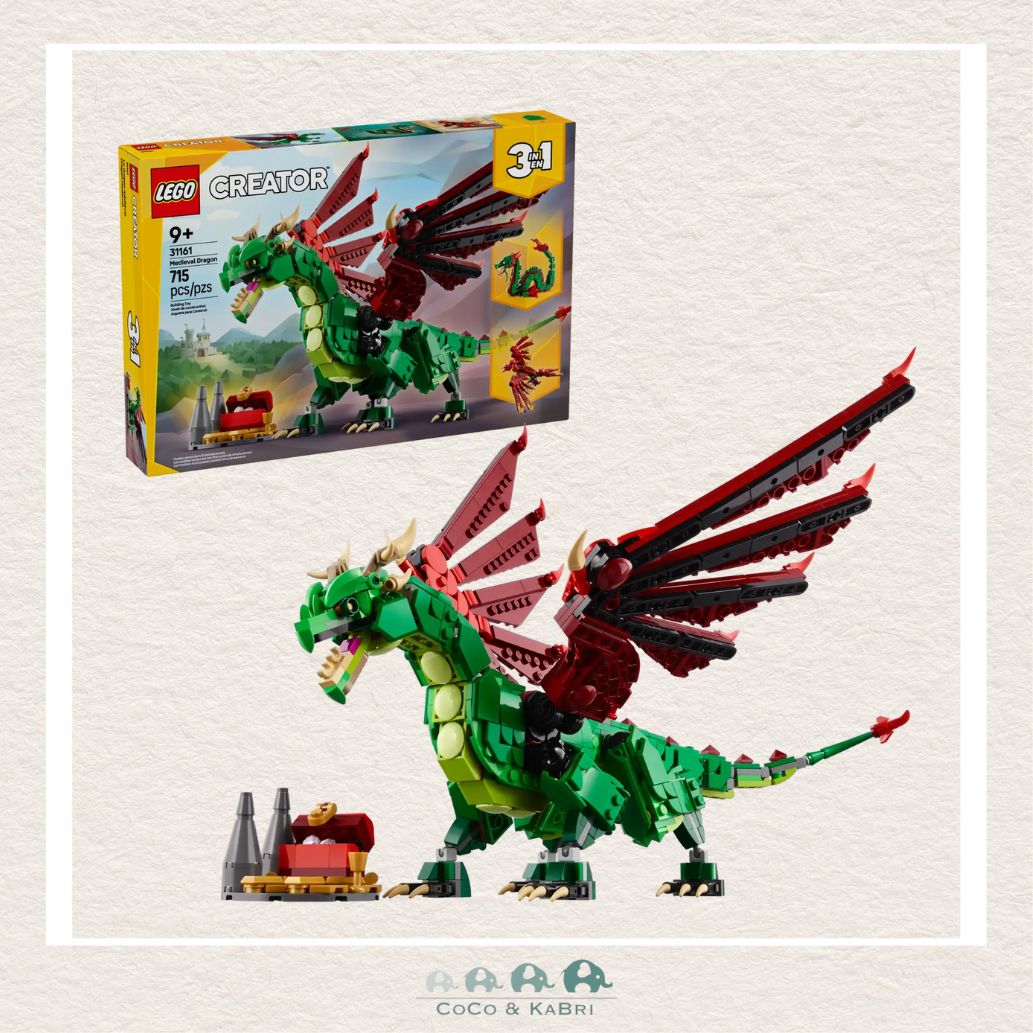 LEGO® Creator Medieval Dragon, CoCo & KaBri Children's Boutique