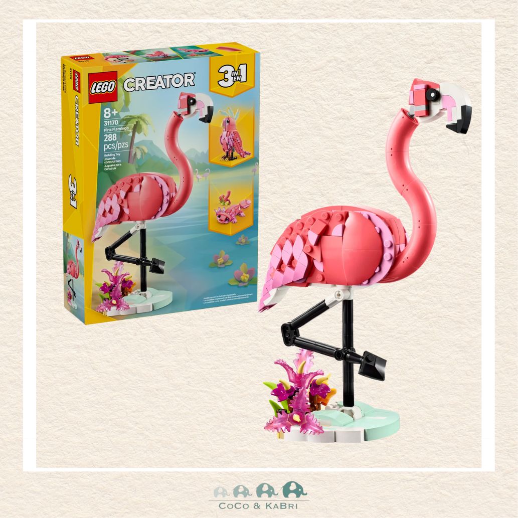 LEGO® Creator Wild Animals: Pink Flamingo, CoCo & KaBri Children's Boutique