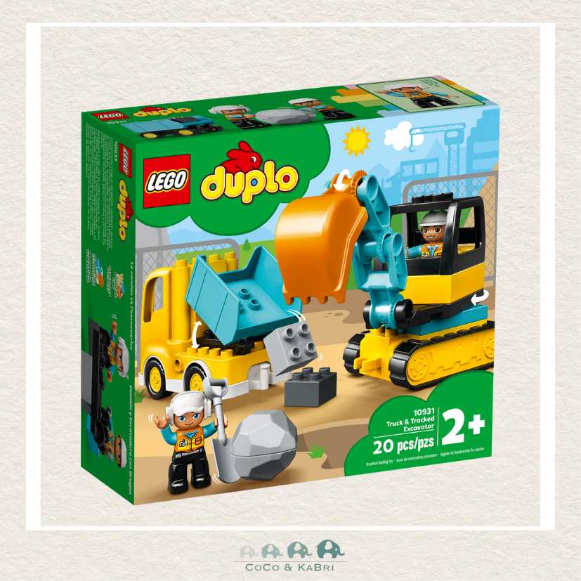 LEGO® DUPLO® Construction Truck & Tracked Excavator, CoCo & KaBri Children's Boutique