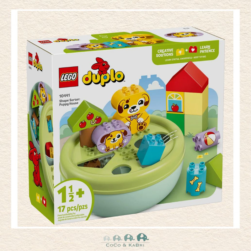 LEGO® DUPLO® My First Shape Sorter: Puppy House, CoCo & KaBri Children's Boutique