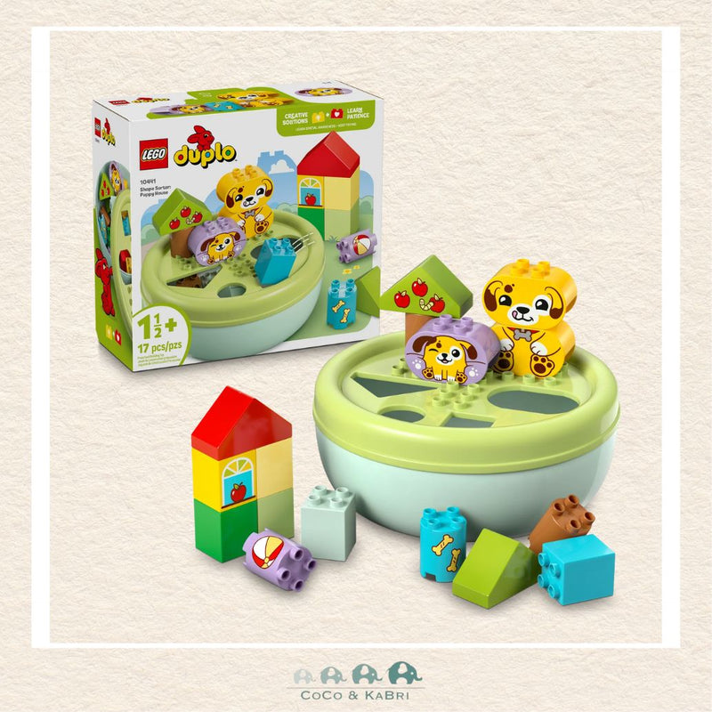 LEGO® DUPLO® My First Shape Sorter: Puppy House, CoCo & KaBri Children's Boutique