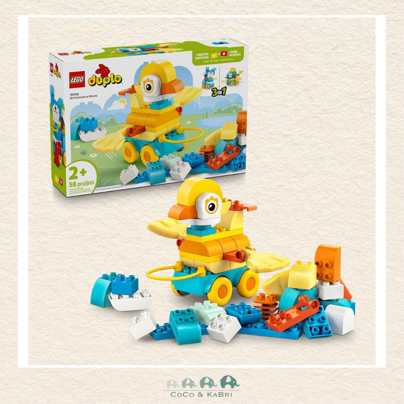 LEGO® DUPLO® Town 3in1 Animals on Wheels, CoCo & KaBri Children's Boutique