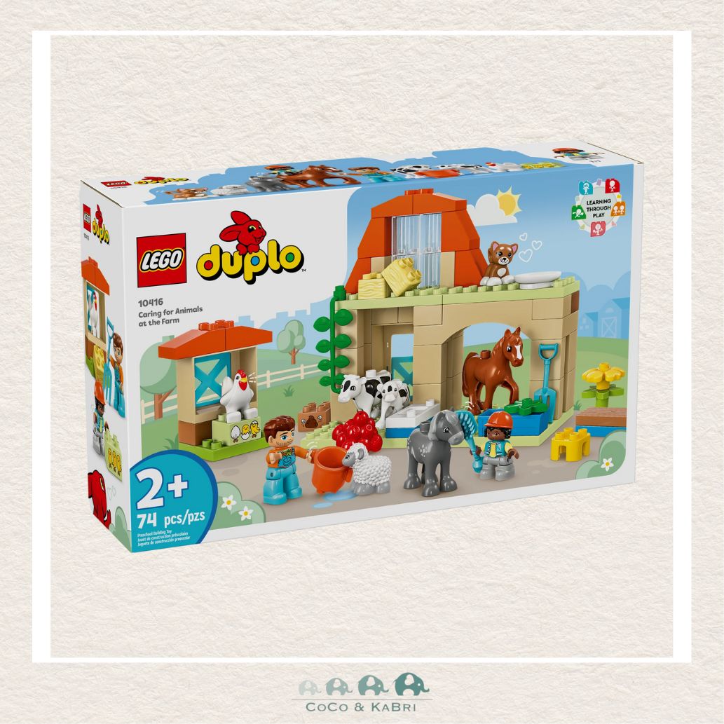 LEGO® DUPLO® Town Caring for Animals at the Farm, CoCo & KaBri Children's Boutique