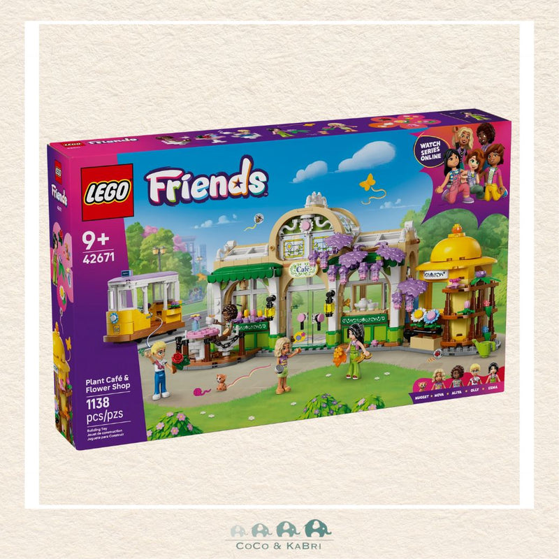 LEGO® Friends Plant Café & Flower Shop, CoCo & KaBri Children's Boutique