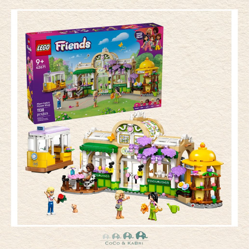 LEGO® Friends Plant Café & Flower Shop, CoCo & KaBri Children's Boutique
